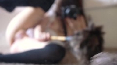 Young Shy Horny Housemaid Hime Masturbates While Master's Away