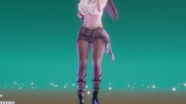 [MMD] KWON YUN BI - Underwater Tifa Sexy Kpop Dance Final Fantasy Hentai Uncensored 4K 60FPS