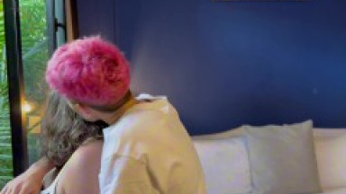 I WANT TO SUCK YOUR TITS! Before we go to the pool