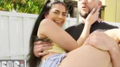 MOFOS - Before Getting Rough Fucked By JMac, Angel Gostosa Requested That He Cums Inside Her Mouth