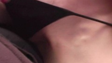 4K/ Sexy Petite Hot Skinny Body Brunette Sophe Strauss Grinds Older Man's Cock POV Lapdance Cumshot