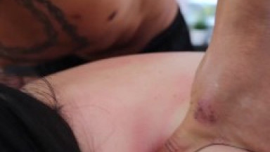 Latina Angelina Castro Does Big Dick Masseuse King Noire!