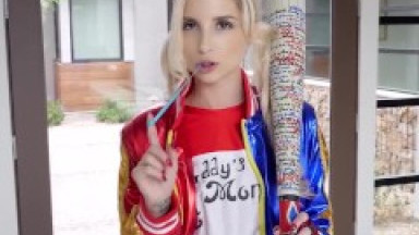 TINY4K Harley Quinn Cosplay Flexible Rough Fuck