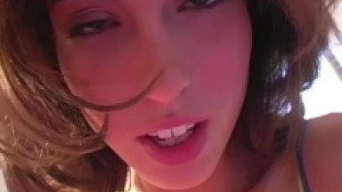 Hottie Porn Star Sophie Strauss Fingering Her Pretty Pussy & Talking Filthy