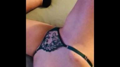 PART 2- Tight Sexy Teen Making Huge Cock Throb and Bounce, SUCKING WITH TONGUE RING in LINGERIE