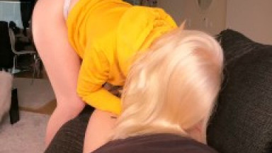 Impregnate your stepsister right now! POV - stepsister rides and makes you cum, creampie