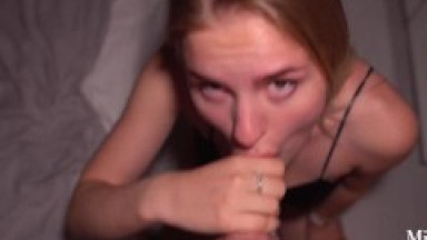 Shy Teen Loves Rough Fuck and Creampie in Pussy