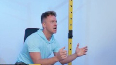 BRAZZERS - Payton Preslee Notices Van Ogling Her While She Does Some Workout & Decides To Fuck Him