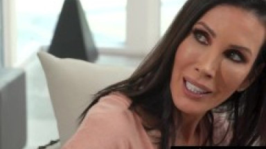 OUT OF THE FAMILY - Stunning Busty MILF Rides Her Stepson's Dick After Getting Her Pussy Eaten