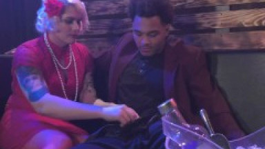 TS Isabella Sorrenti tries a big black cock