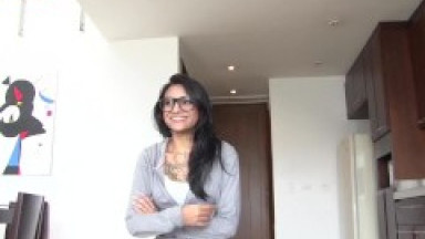 LETSDOEIT - Beautiful Tattooed LATINA TEEN Gets Drilled Hard And Facialized