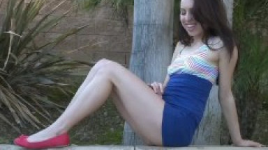 Teen Heart-Breaker Petite Barely Legal Lola Milano Strips & Finger Fuck's!