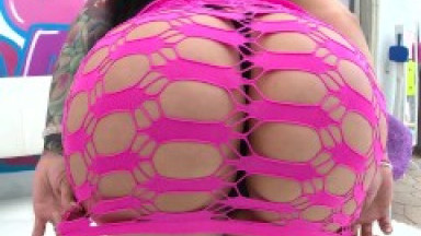 TRUE ANAL Katrina Jade gets ass fucked then creampied