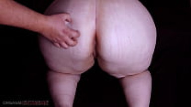 DDLG Caning - Chubby BBW hottie gets spanked & pussy fingered - amateur daddy & little session