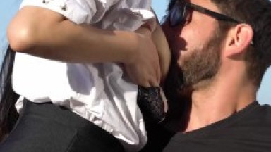 Real Estate Agents Seduce Client Into Crazy Threesome By The Pool - SCAM ANGELS