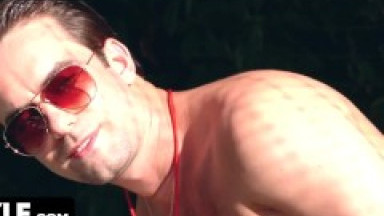 Mylf - Sizzling Hot Milfs Seduces Hunk Pool Guy To Join Them In Hardcore Threesome