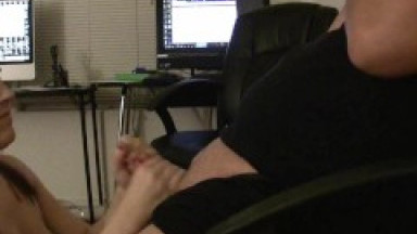 4K/ Vegas MILF Slut Kristine Adams - Hot MILF Handjob SIDE View