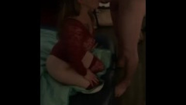 Wife loving strangers cock