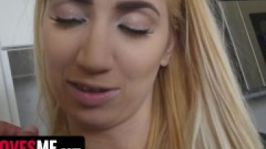 Step Sis With Big Booty Sierra Nicole Cheats On Her Boyfriend With Step Bro - SisLovesMe Full Scene