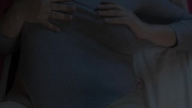 Long passionate bareback sex with a BBW girlfriend ends as impregnating creampie! - Compilation