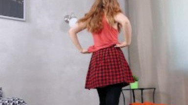 18 Virgin Sex - Ginger cuties bright orgasm