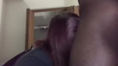 Giving the neighbor some good head