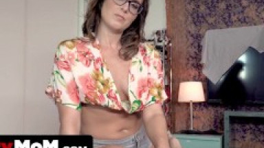 Stepmom and stepson share a romantic experience - PervMom