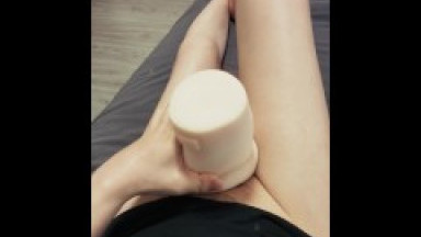 HORNY DADDY FUCK YOUR PUSSY AFTER A HANDJOB. HORNY DADDY JUST CANT STOP MASTURBATION