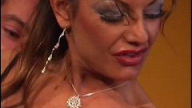 Gorgeous older cougar with perky little tits loves to get a doggy style fucking