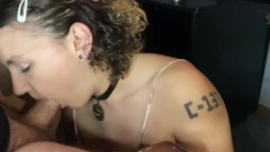 Stepsis Deepthroats Me Till I Cum She’s Such A Good Girl