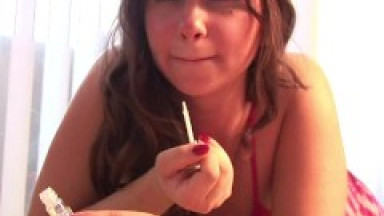 4K/ JOI - Pretty Mouth! Sexy Louisa Lanewood Wants You To Jizz A Fat Cum Load In Her Mouth!