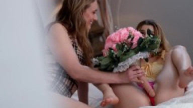 "Wow You Really Know How To Suck A Cock" Ophelia Kaan Says To Molly Little