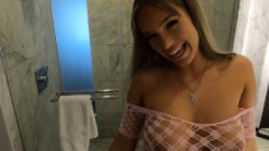 Sky Bri - Bathroom Sex & Creampie