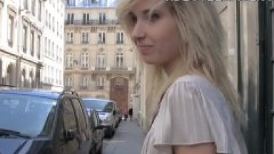 blonde teen does first porn casting