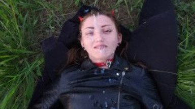 Facial compilation Cute schoolgirl's face filled with lots of warm cum Girlfriend Cum hair