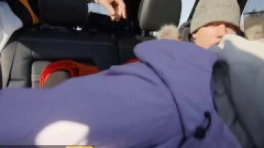 BRAZZERS - Angel Youngs Goes For A Ski Day Which Quickly Turns To A Double Penetration Session