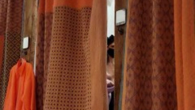 Caught changing in the dressing room...didn't realize the whole store could see me!