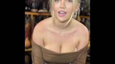 Exploring Austin With Beautiful Blonde Angie Faith