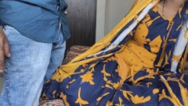 Beautiful 18 year old Indian kamwali seducing owner with hot lusty sex