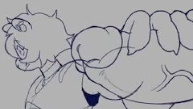 Berry Getting DICKED DOWN in the Library by a Nerdy Squirrel Girl! In Progress