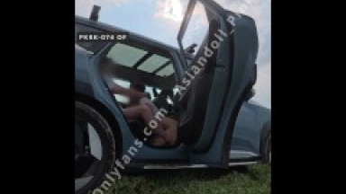 Sex at the beach front with car 발정난 국산 커플 해변가 카섹스