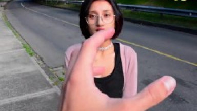 Carne Del Mercado - Nerdy Petite Colombiana Picked Up And Fucked Hard