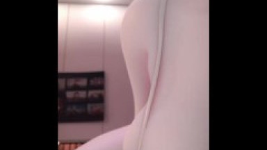 巨乳おとこの娘のちんぽをつよくする射精我慢オナサポ