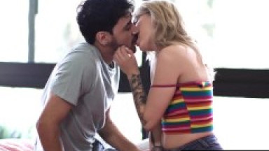 MODERN-DAY SINS - Petite Blonde Lola Fae Has HUGE SQUIRTING ORGASM During Passionate Sneaky Sex