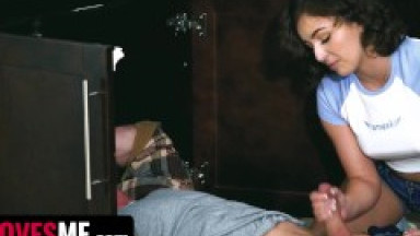 Cute Step Sisters Gracie Gates and Leana Lovings Fucked In A Horror Parody Full Movie - SisLovesMe