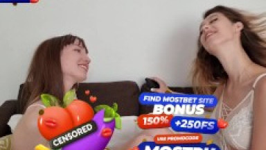 Lesbian Sex In The College Dorm / caught masturbating, scissoring, face sitting