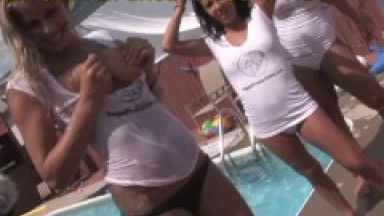 3-WayPorn - INSANE Pool Party Orgy