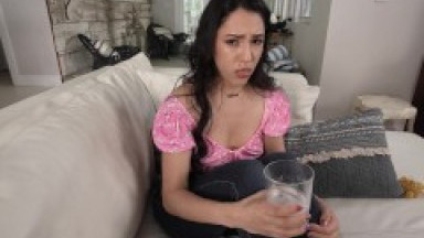 "Can I.. Taste.. your Pre-cum?" Selena Ivy coyly asks Stepbro - S22:E7