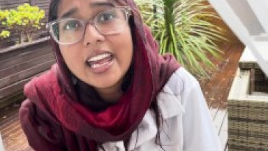 Modest petite desi miaz gets fucked by white neighbour