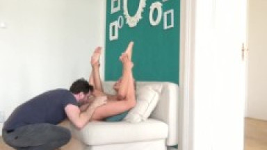 DTFsluts - CHERRY KISS AND REBECCA VOLPETTI THREESOME AT HOME HOOKUP WITH JAMES DEEN